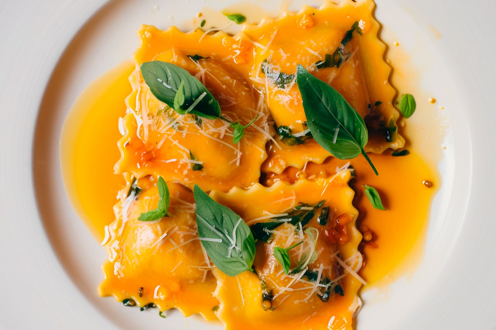 ravioli italian typical pasta