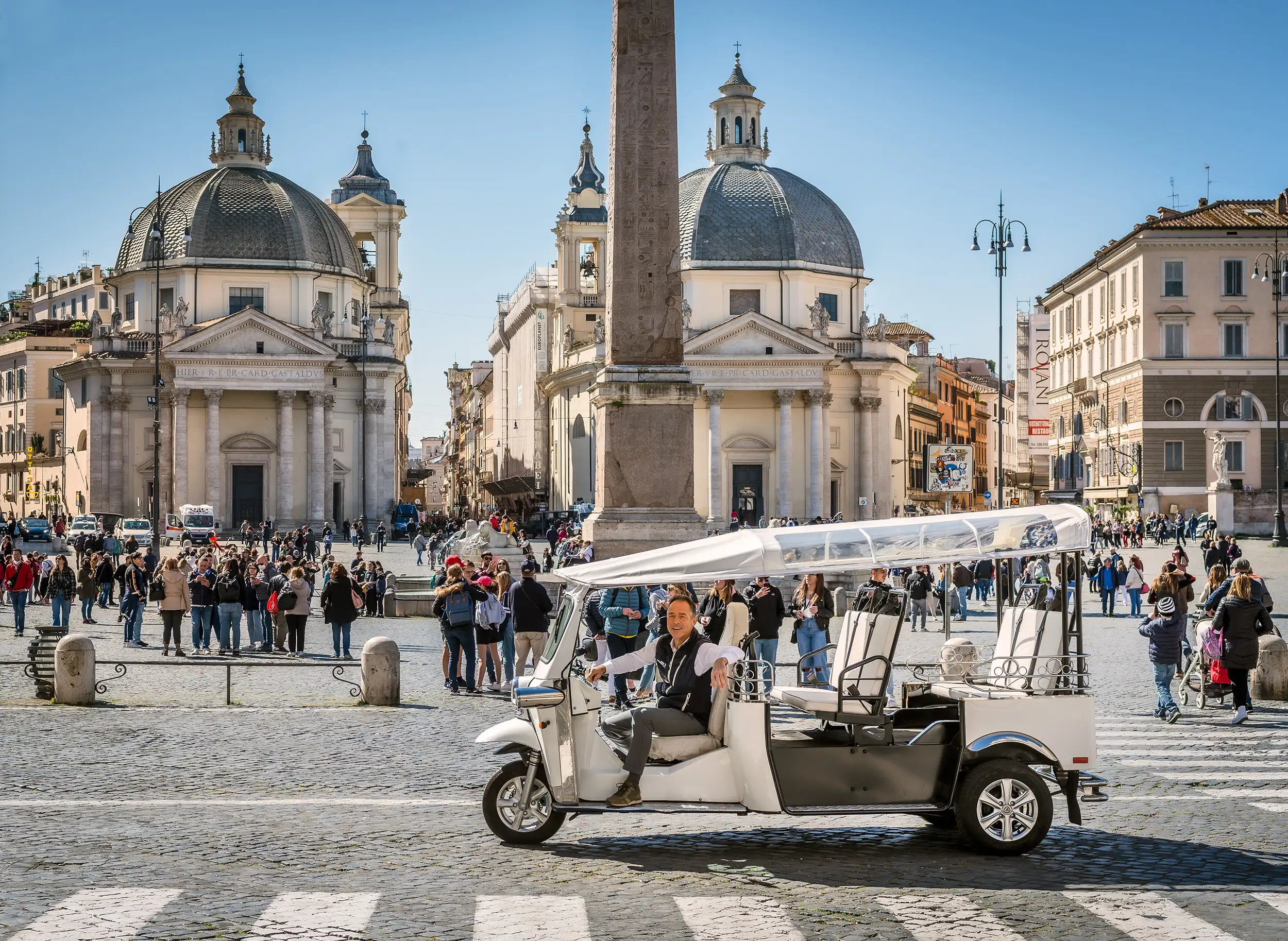 e-tuk roma eat and walk italy