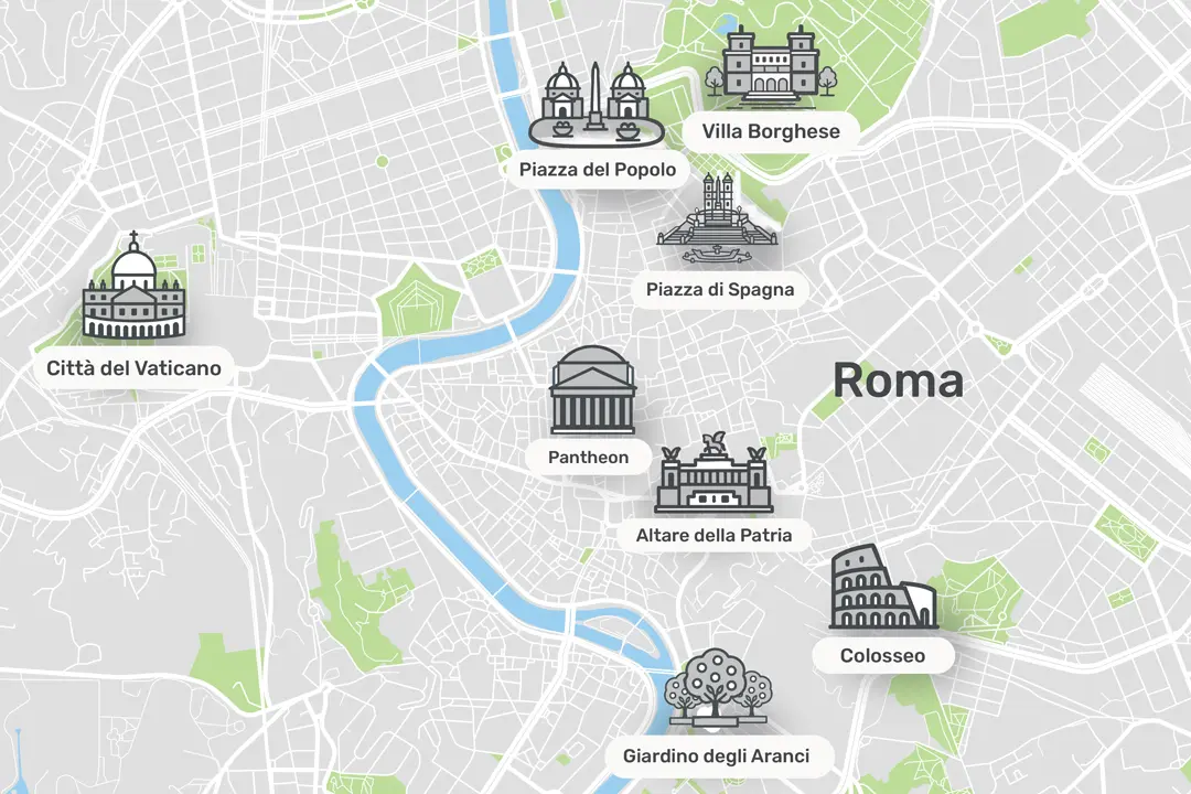 mappa monumenti