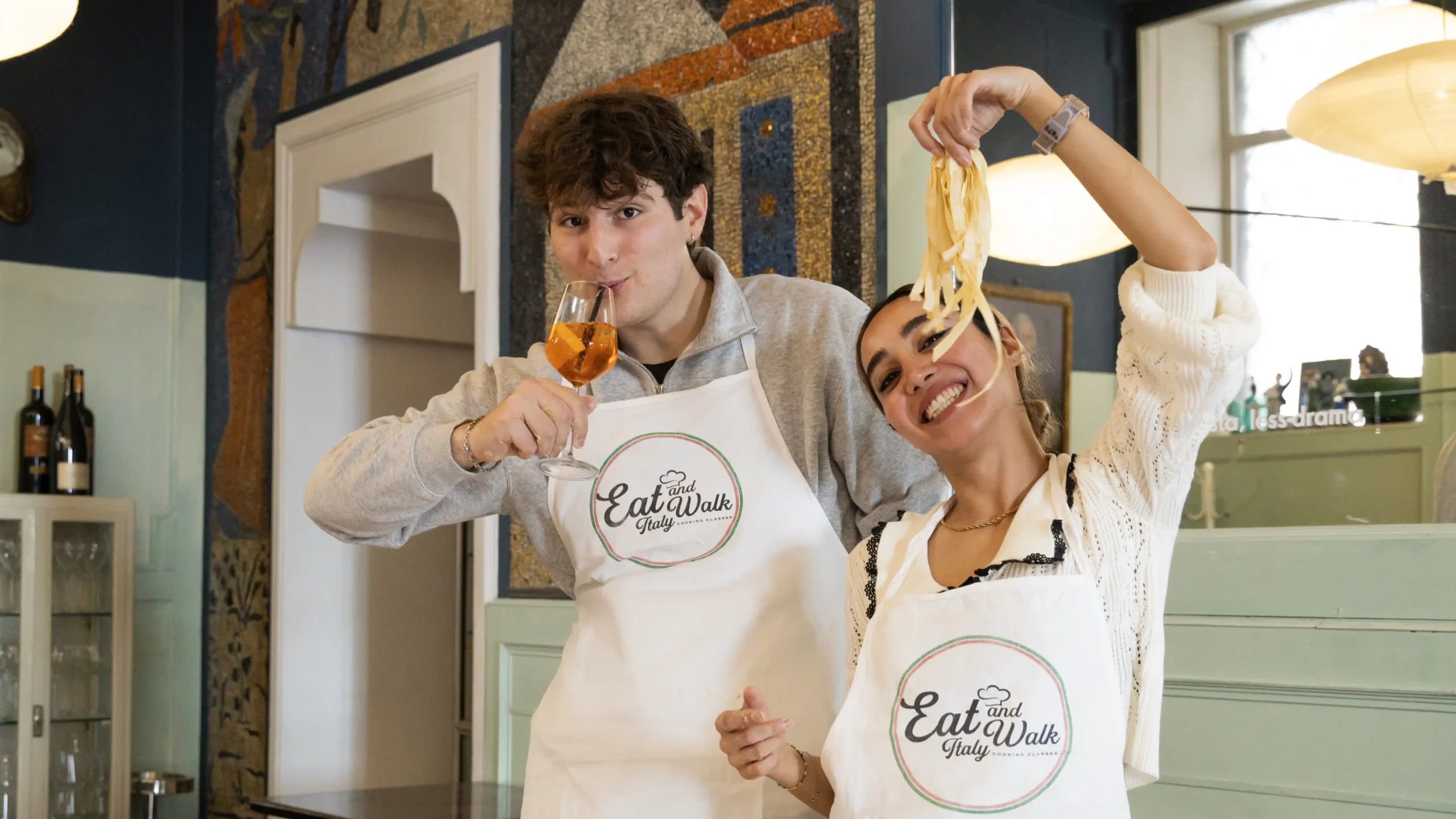 Best Cooking Class in Rome Hands On Pasta & Spritz