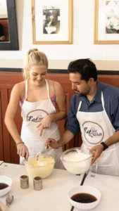 making tiramisù cooking class in rome