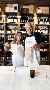 Proudly Showing The Perfect Hand Cut Fettuccine