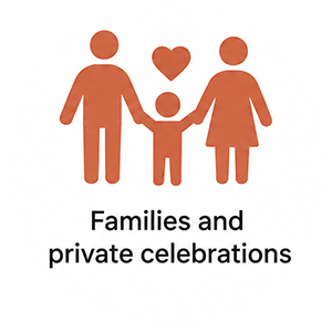 Families and private celebrations